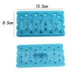 چاپ فوندانت پلاستیکی توری طرح گل - Image 4