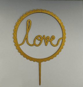 تاپر کیک love -4