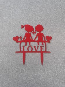 تاپر کیک love -5