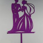 تاپر کیک عروس و داماد-1