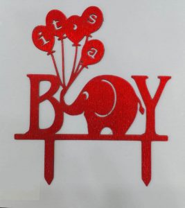 تاپر کیک پسر