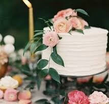 تزیین کیک با گل