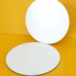 سینی زیر کیک چوبی سایز 20