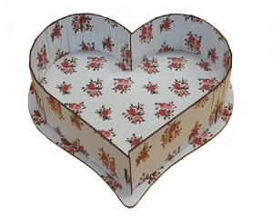 سینی فینگر فود طرح قلب -2