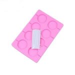 قالب سیلیکونی آبنباتی گرد