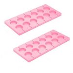 قالب سیلیکونی آبنباتی گرد متوسط -1