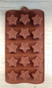 قالب سیلیکونی شکلات ستاره -3