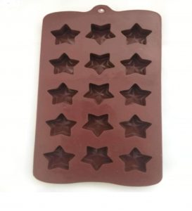 قالب سیلیکونی شکلات ستاره -4