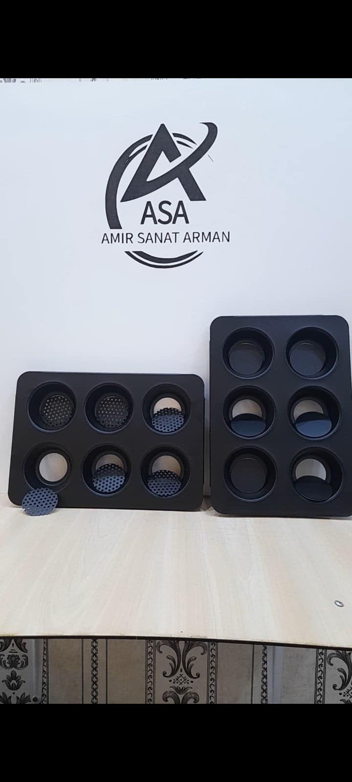 Screenshot_20230903_172021_Gallery (1) مافین 6 خونه کف جدا توری تفلون - Image 1