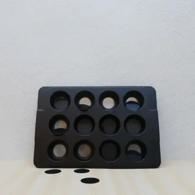 قالب مافین ۱۲ خانه کف جدا ساده